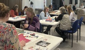 Intergenerational Art program at the Pinnacle Peak Presbyterian Church