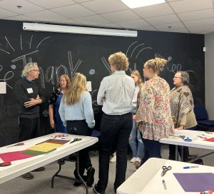 Sharon Spector facilitates the HeartSparks