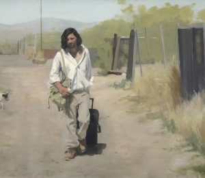 The Envelope, 2017, oil on canvas, 42 x 60 in George Strasburger, The Envelope, 2017, oil on canvas, 42 x 60 in